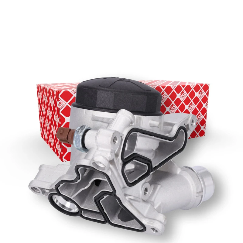 Febi Bilstein 183735 Oil Filter Housing with Oil Filter, Pack of 1