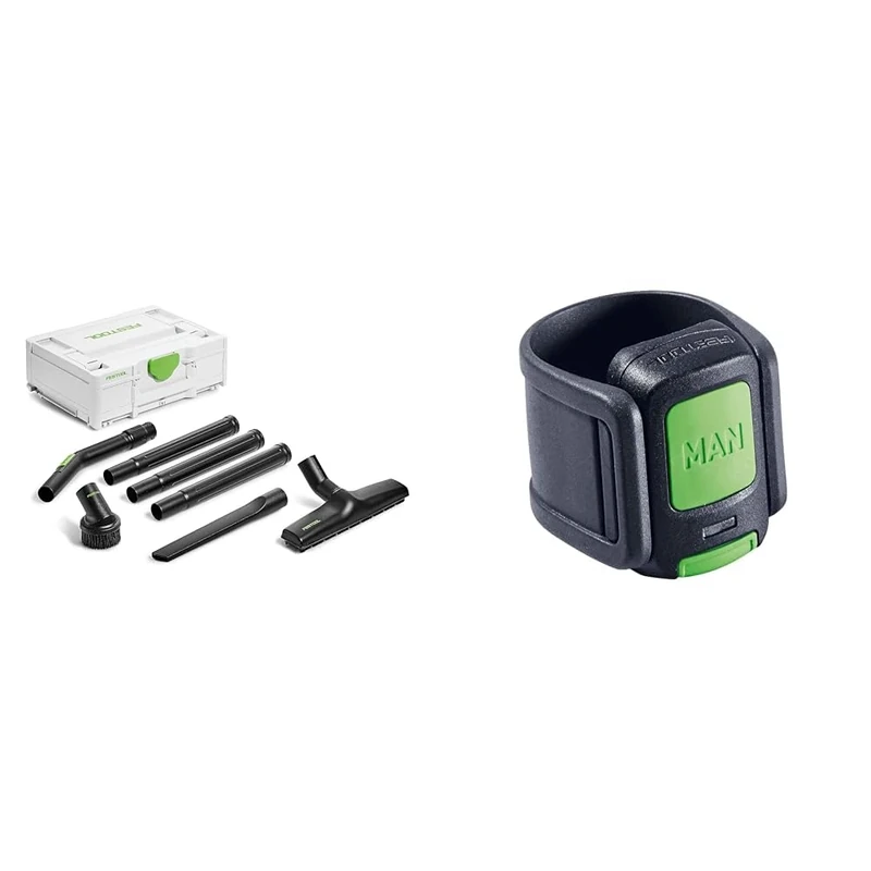 Festool 577257 Standard Cleaning Set,Grey,RS-ST D 27/36-Plus & 202098 Bluetooth Remote Control Bare Unit for CT26/36/48, 2.5 cm*20.0 cm*10.0 cm, Blue