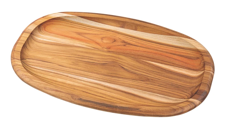 Teak Wood Serving Tray - 47 x 31 cm - Provence FSC - Tramontina