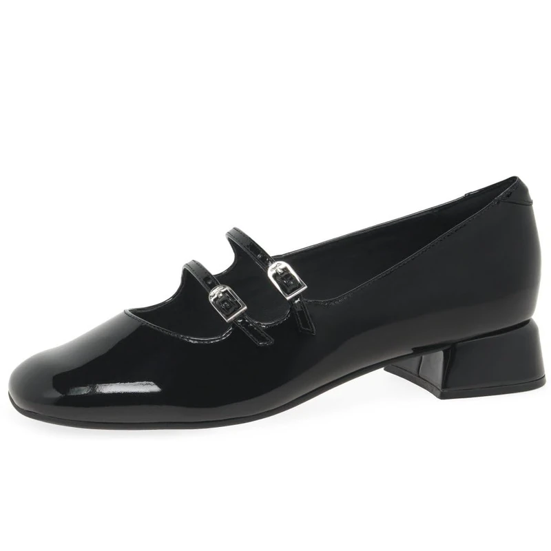 Clarks Unisex Daiss30 Shine Oxford, Black, 4 UK - Image 1