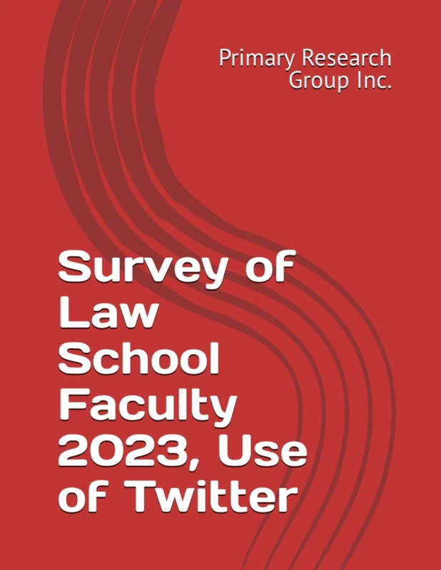 Survey of Law School Faculty 2023, Use of Twitter