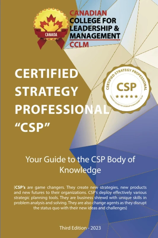Certified Strategy Professional CSP Body of Knowledge