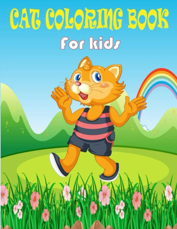 Cat Coloring Book For Kids