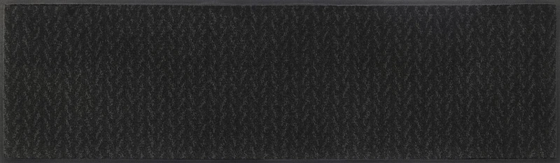 Wash+Dry Doormat Duo Charcoal 35 x 120 cm, Washable for Indoor and Outdoor Use