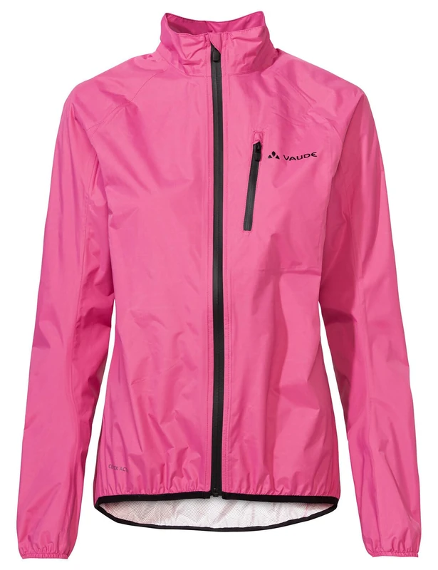 VAUDE Women's Drop Jacket III, Lightweight Rain Jacket, Waterproof and Feather-light, Ceplex Active Technology, Breathable and Compact Packable, Environmentally Friendly with Eco Finish, Reflective