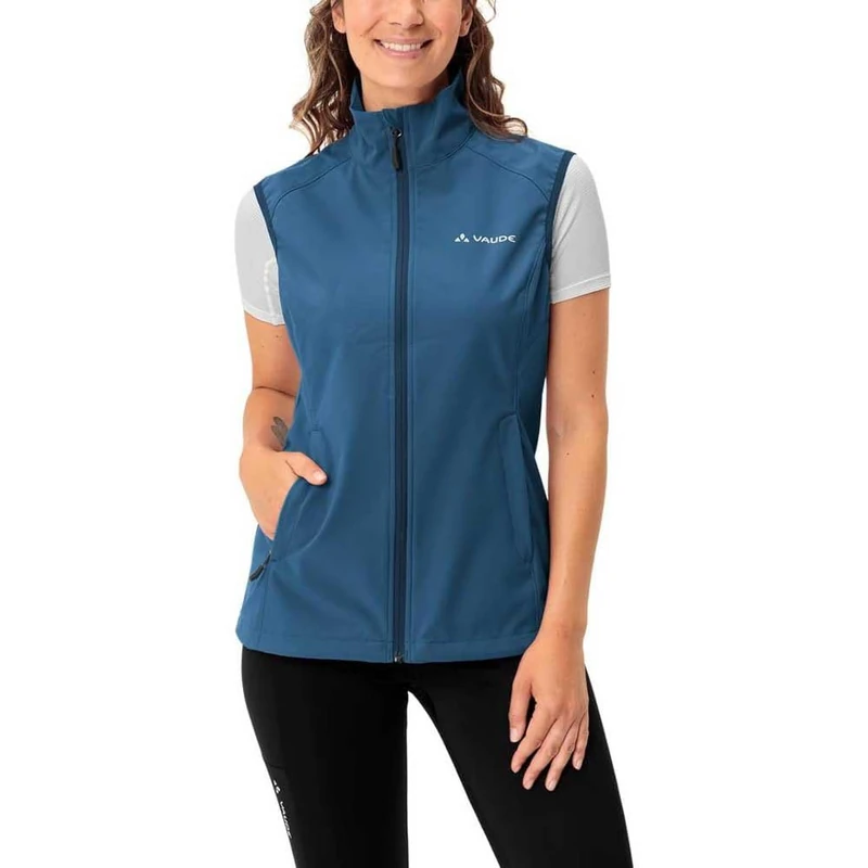 VAUDE Women's Hurricane Vest III Softshell Vest for Hiking