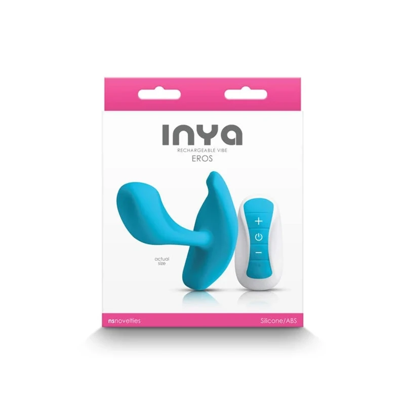 NS Novelties Inya Eros Blue Vibrator 8.7 x 3.6 cm