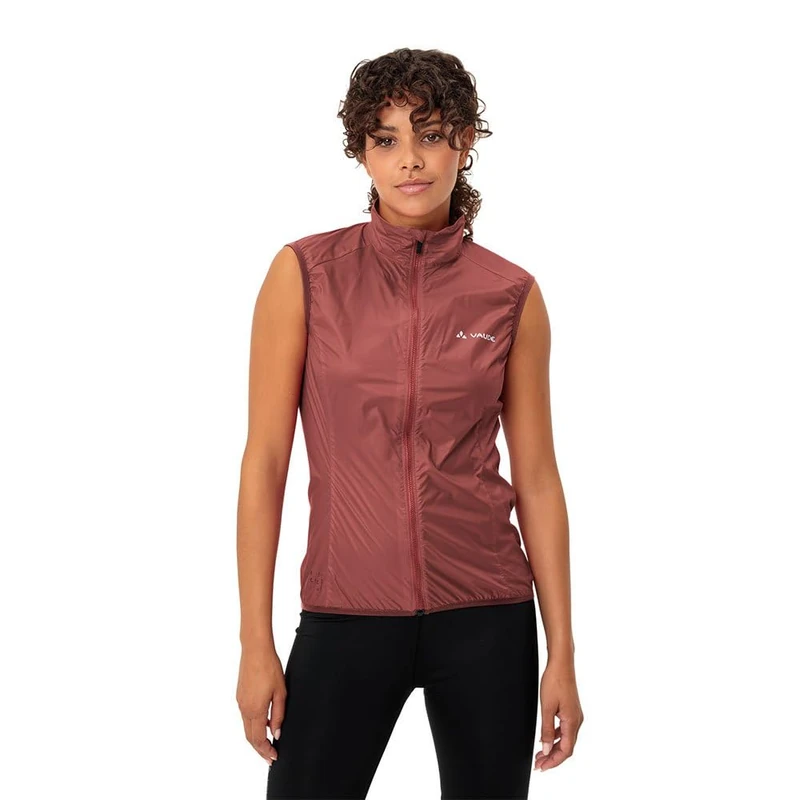 VAUDE Women's Matera Air Vest - Breathable Women's Wind Vest Made from Recycled Materials for Cycling with Back Pocket - Image 1
