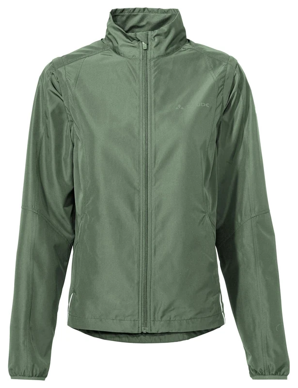 VAUDE Women's Dundee Classic ZO Jacket - Windbreaker for Cycling, 80% Windproof, Highly Breathable and Water-Repellent, Zip-off Sleeves - Image 1