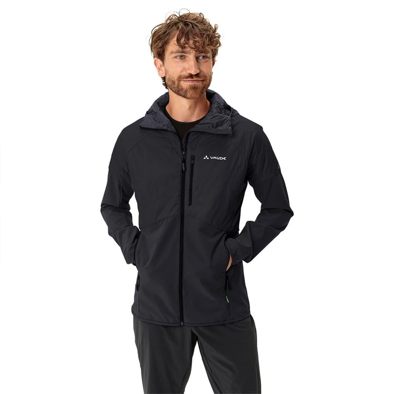 VAUDE Outdoor Jacket Men's Brenva Jacket II - Insulation Jacket with PrimaLoft® Padding - Elastic, Water-Repellent & Pleasantly Warm Hiking Jacket Men - Hybrid Jacket Including Own Pocket