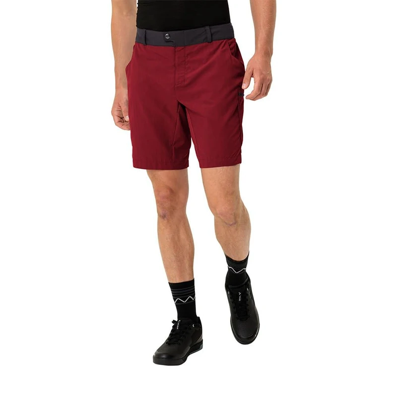 VAUDE Qimsa Men's Shorty Shorts Crimson