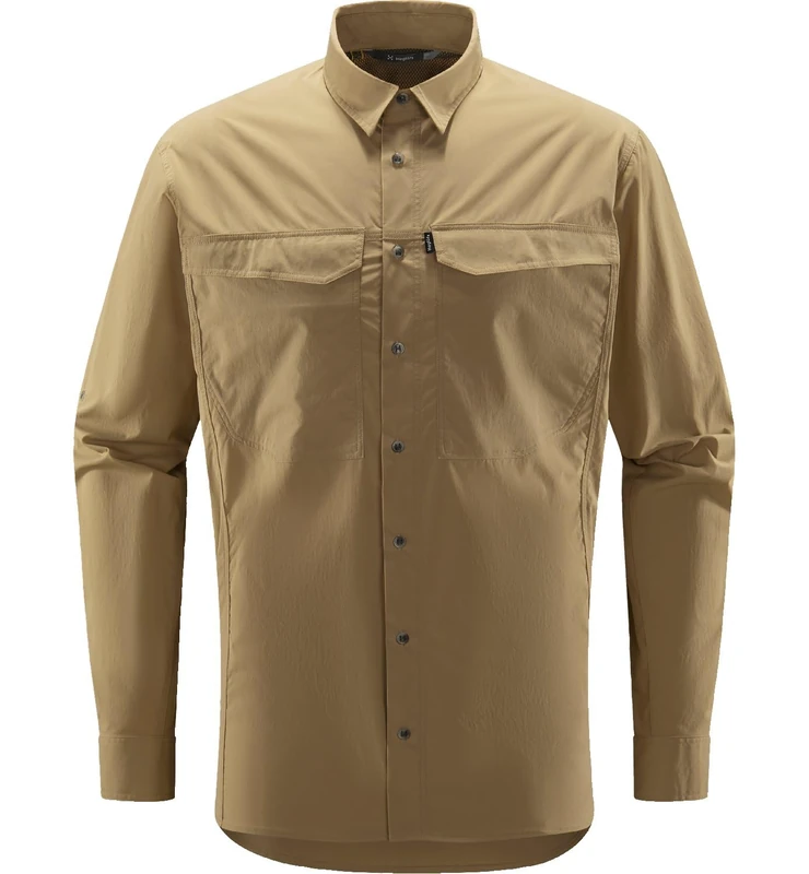 Haglöfs 605333_7 SALO LS Shirt Men T-Shirt Men's Sand Size L