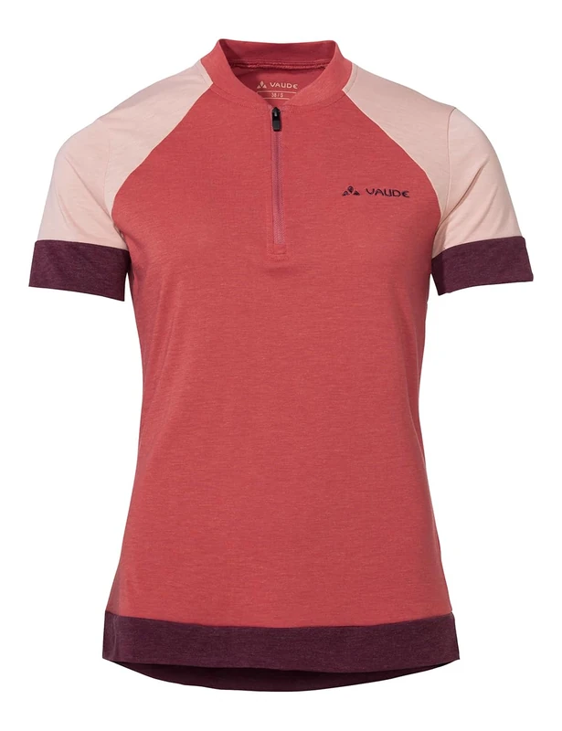VAUDE Women's Altissimo Q-Zip Shirt, Functional Drirelease Cycling Shirt for Women, Lightweight, Breathable, Odour-Resistant, Recycled Polyester and Wool