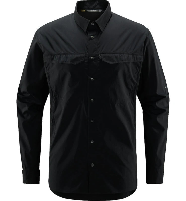 Haglöfs 605333_2C5 SALO LS Shirt Men T-Shirt Men's True Black Size S