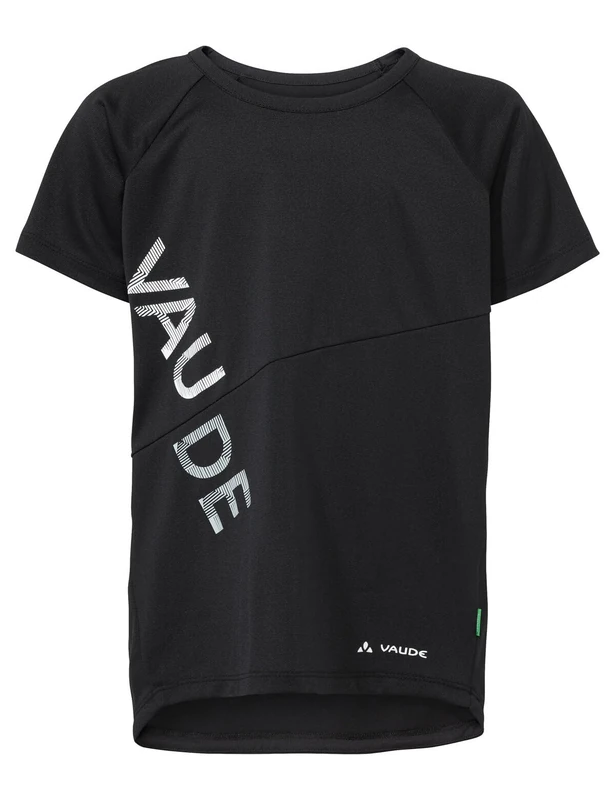 VAUDE Unisex Children's Moab T-Shirt II T-Shirt Black - Image 1