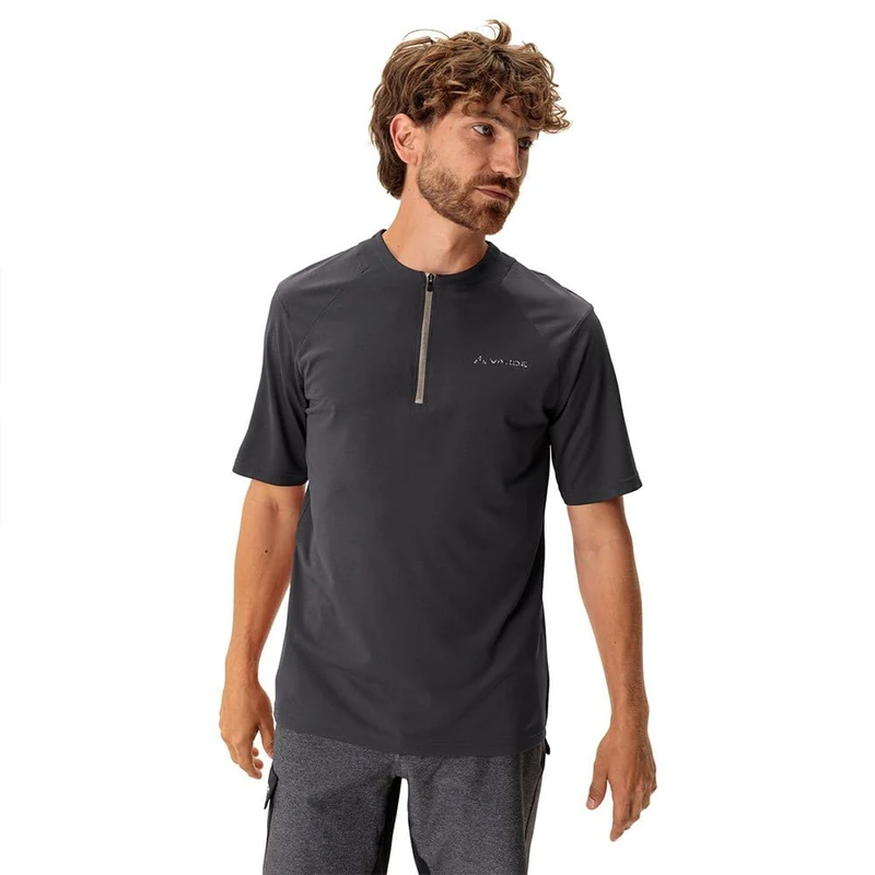 Vaude Tremalzo Q-zip Short Sleeve T-shirt L