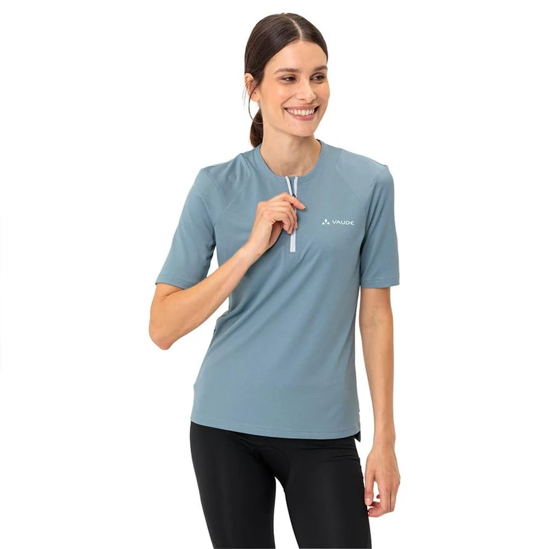 VAUDE Women's Tremalzo Q-Zip Shirt Nordic Blue