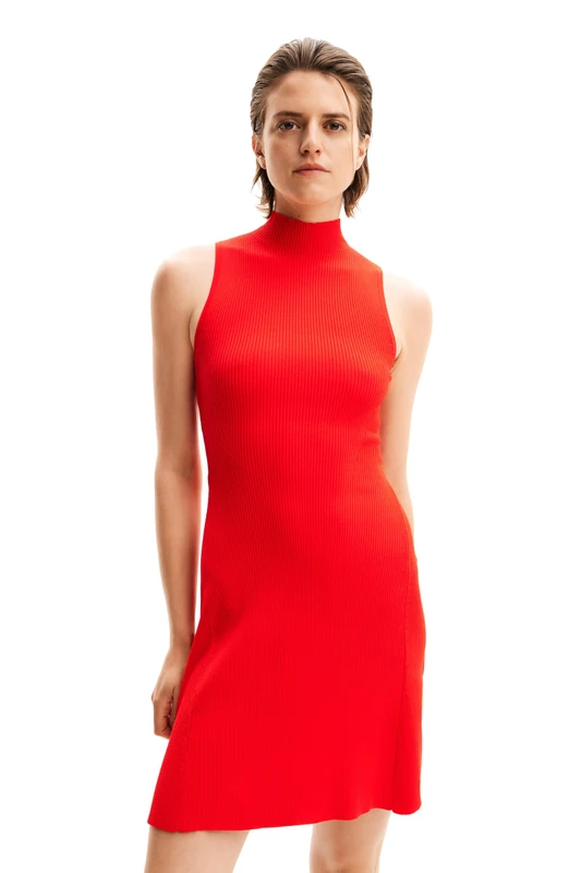 Desigual Women's Vest_Turner Dress, red, M