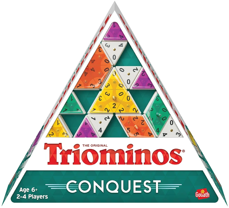 Goliath Triominos Conquest - Strategy Board Game for 2-4 Players