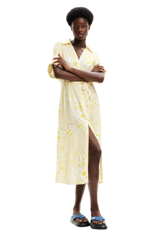 Desigual Women's Vest_Candela Dress, White, S