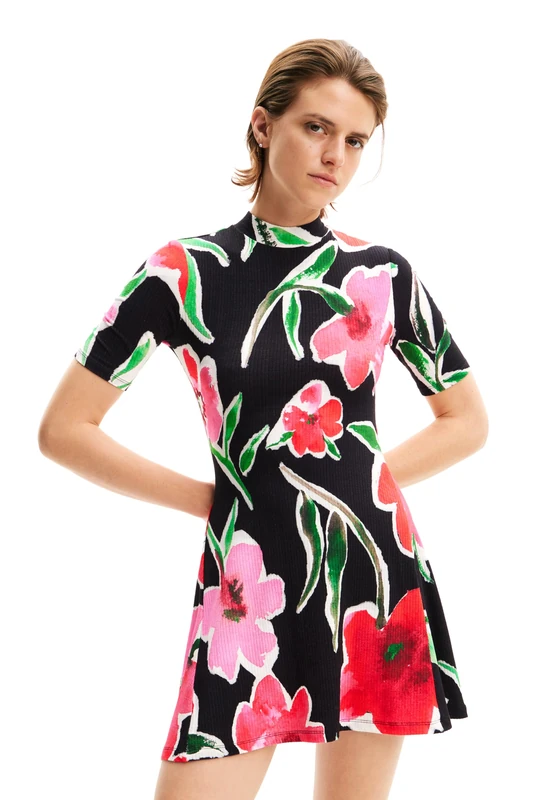 Desigual Women's Vest_Boston Dress, Black, M