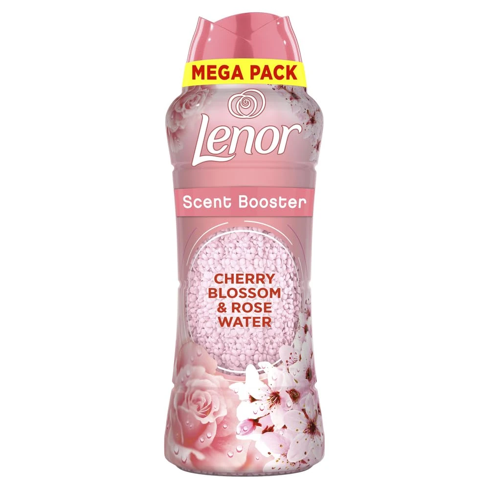 Lenor Laundry Perfume In-Wash Scent Booster Cherry Blossom & Rose Water 570g, More Of The Scent You Love