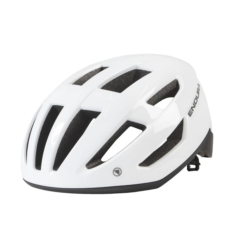 Endura Unisex Adult Xtract Cycling Helmet | Moulded Construction | Road | Breathable | Adjustable Helmet, White, L-XL