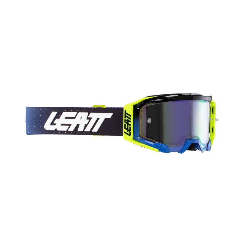 Leatt Motocross Goggle Velocity 5.5 Iriz One Size, Bulletproof, Anti-Fog, Royal Blue