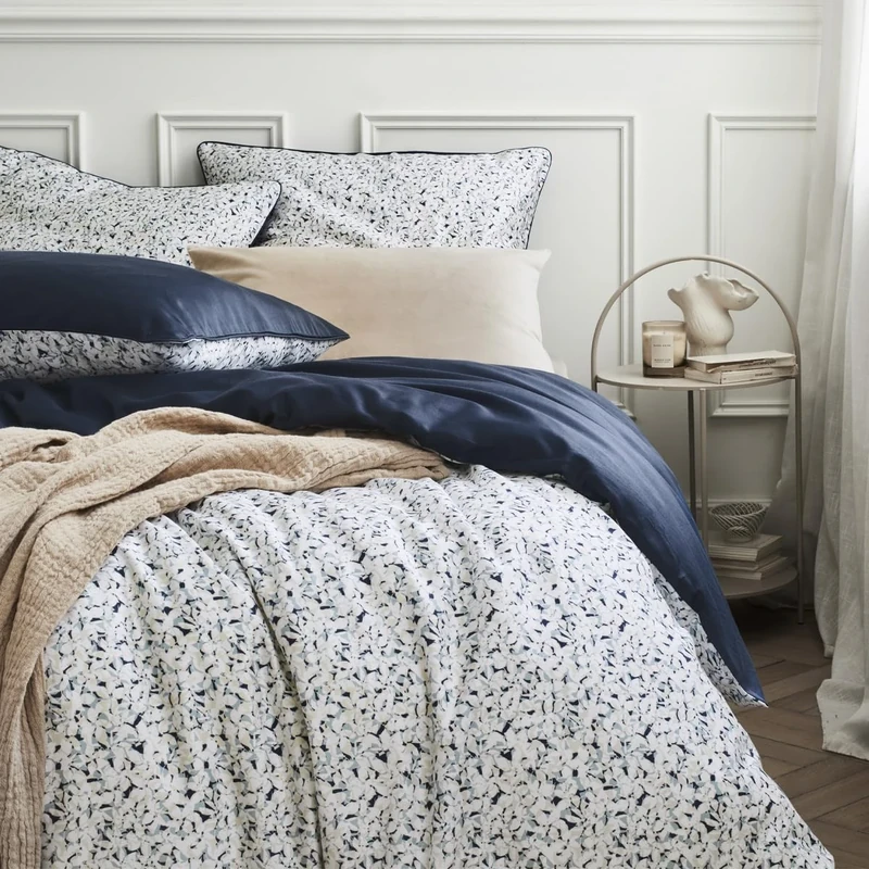 ESSIX Cotton Satin Duvet Cover, NUI, 200 x 200 cm