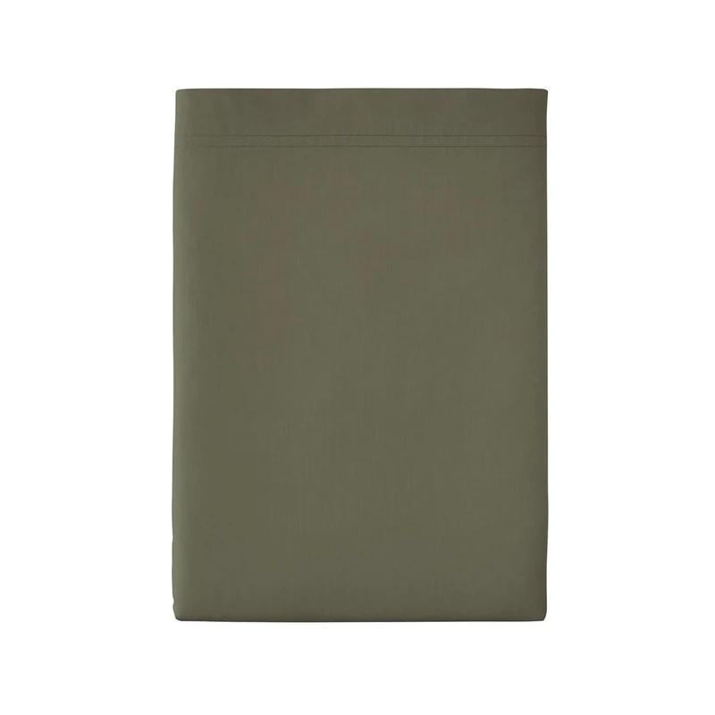 Essix First Jungle Cotton Percale Flat Sheet, 270 x 300 cm - Image 1