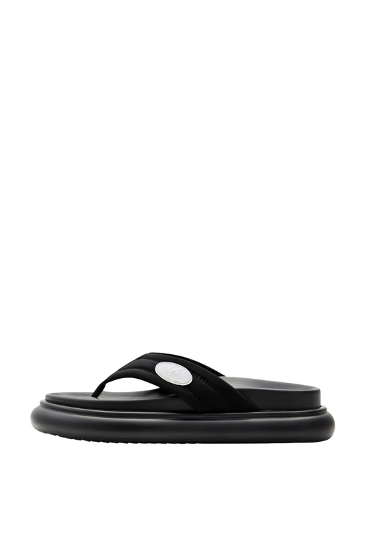 Desigual Women's Shoes_Boat_Thong Sandal, Black, 40 EU, black, 6.5 UK