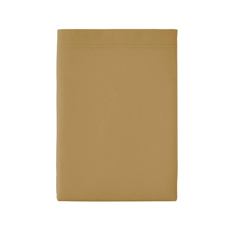 Essix Premiere Sahara Cotton Percale Flat Sheet, 240 x 300 cm