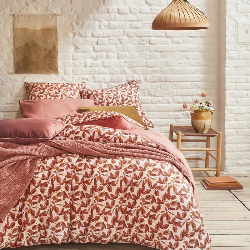 ITC Cotton Satin Duvet Cover, Red, 260 x 240 cm