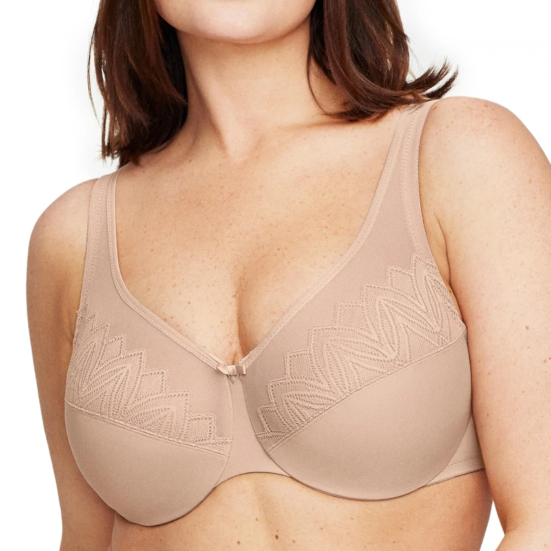 Glamorise Wonderwire Minimizer Underwire Bra 9003 (Women's & Women's Plus)