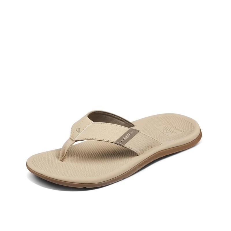 Reef Mens Santa Ana Flip Flops Sandals - Sand