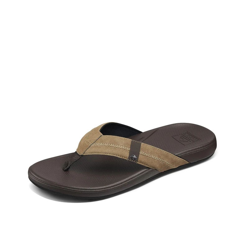 Reef Men's Cushion Phantom Flip Flop Sandal Brown Tan