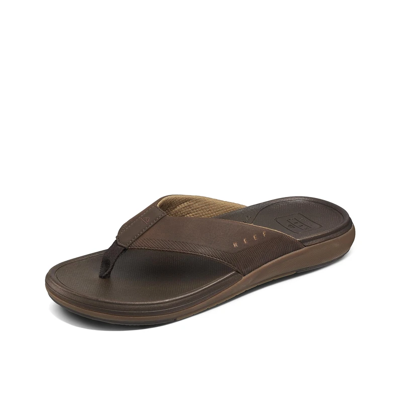 Reef MENS SANDALS, CUSHION NORTE, DARK BROWN, 12 UK