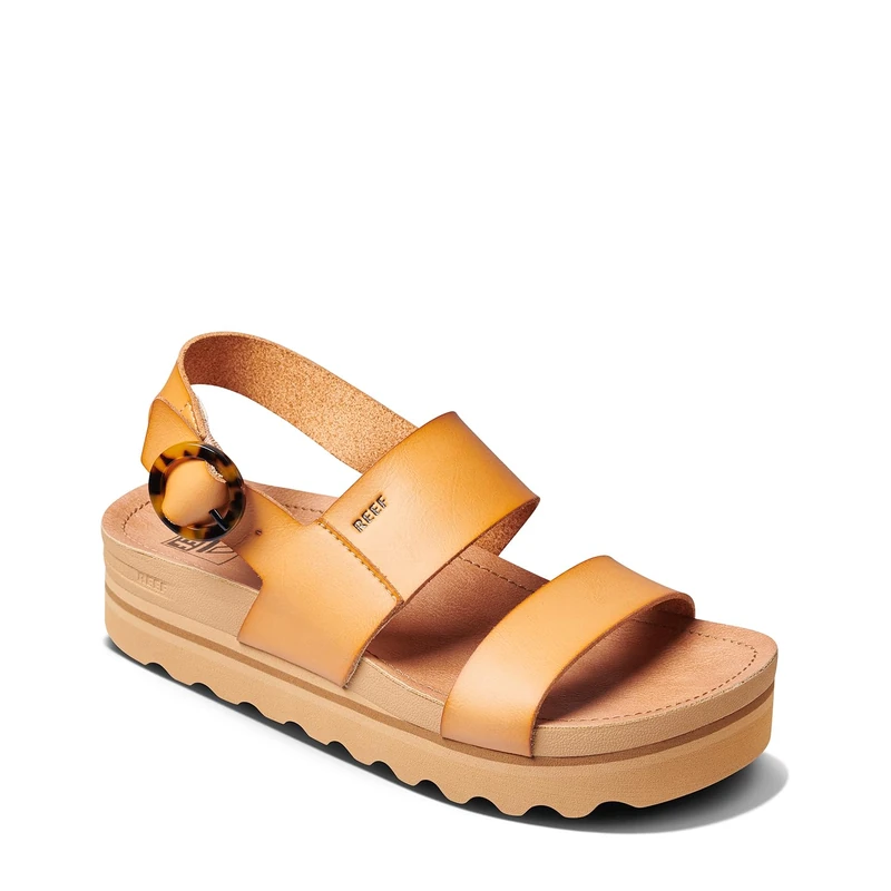 Reef, Natural, Women's Vista Hi Buckle Sandal, 7.5, 5.5 UK - Image 1