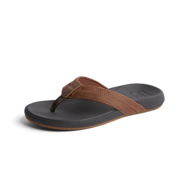 Reef Men's Cushion Phantom Flip Flop Sandal Brown Black