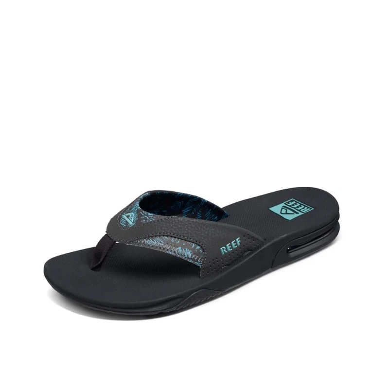 Reef Men's Fanning Flip Flop Sandal Aquifer Palm