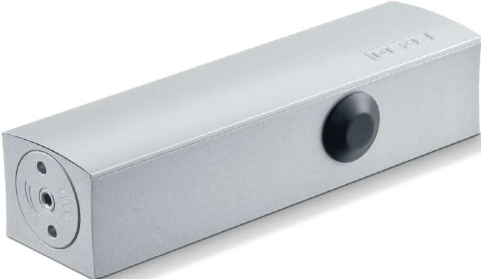 Scissor Door Closer TS 2000 NV BC White 9016 EN 2-4 Without Geze Poles