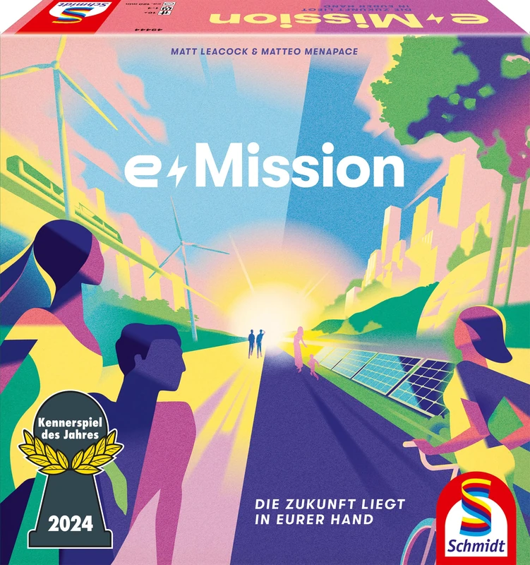 Schmidt Spiele 49444 e-Mission, Connoisseur Game of the Year 2024 - Image 1