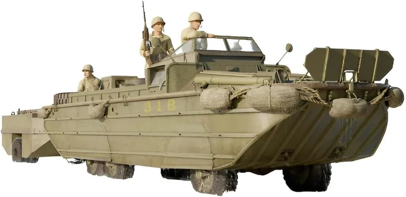 I love Kit 1:35 - GMC DUKW- 353 with WTCT-6 Trailer