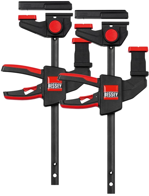 BESSEY EZR15SET Single Handle Table Clamp EZR Maximum Clamping Width 150 mm Pack of 2