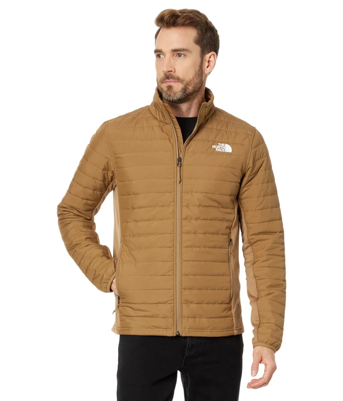 THE NORTH FACE Men's Canyonlands Jacket, Utility Brown, M