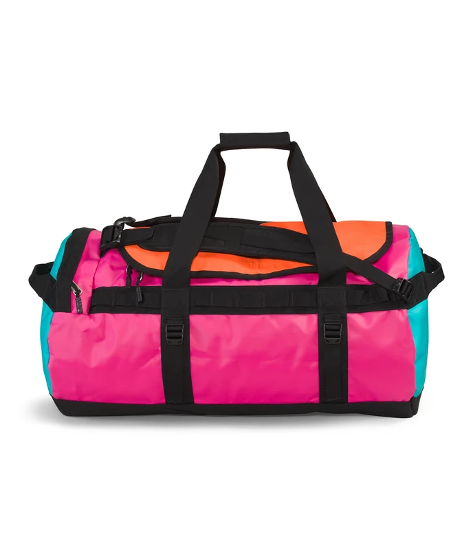 The North Face Base Camp Duffel Bag Mr. Pink/Aprsblu/Pwrorg One Size