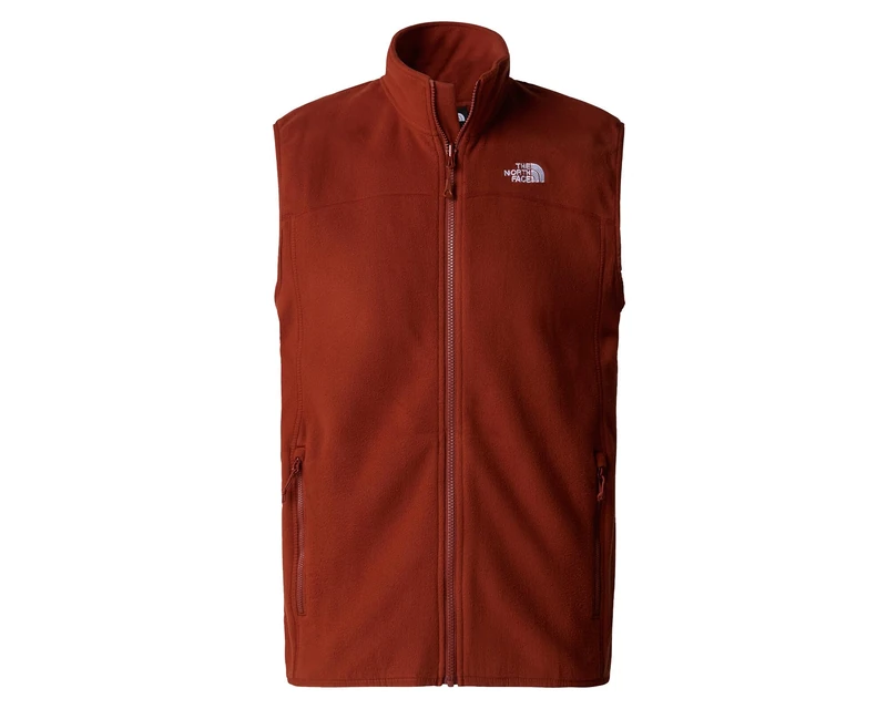 THE NORTH FACE 100 Glacier Vest Brandy Brown S - Image 1