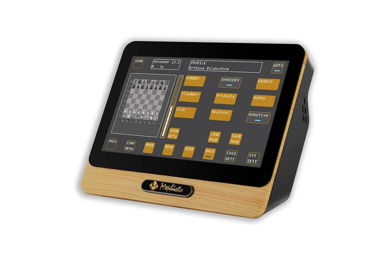 Mephisto Phoenix- Premium chess computer for ultimate chess enjoyment, perfect for flexible training, playable online & offline, with integrated top engines and historical retro emulations - Image 1
