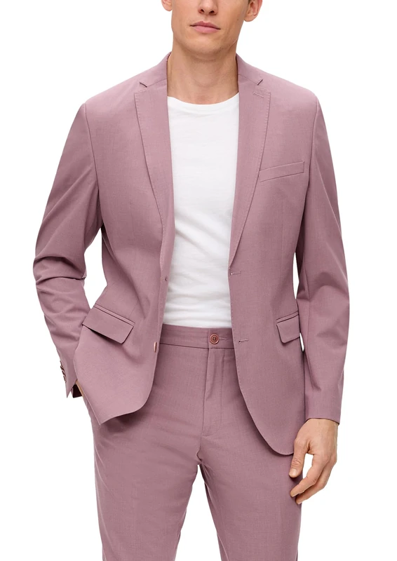 s.Oliver BLACK LABEL Men's 2142824 Business Suit Jacket, 4757, 42R