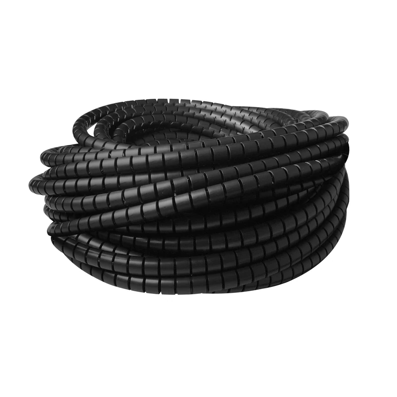 ACT Cable Sleeve, Diameter 25 mm, Spiral Hose Length 20 Metres, Cable Management for Office, Flexible Cable Organiser Computer and Workplace - CT4054